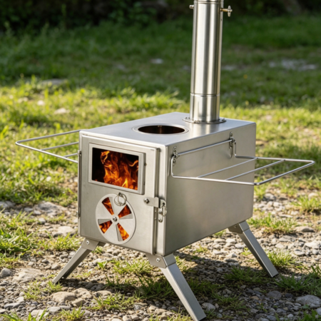 304 Stainless Steel Chimney Tent Stove