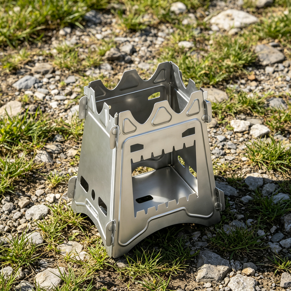 Lightweight Folding Portable Wood Stove - Image 2