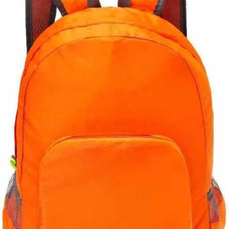 Orange Lightweight Foldable Outdoor Mountaineering Backpack