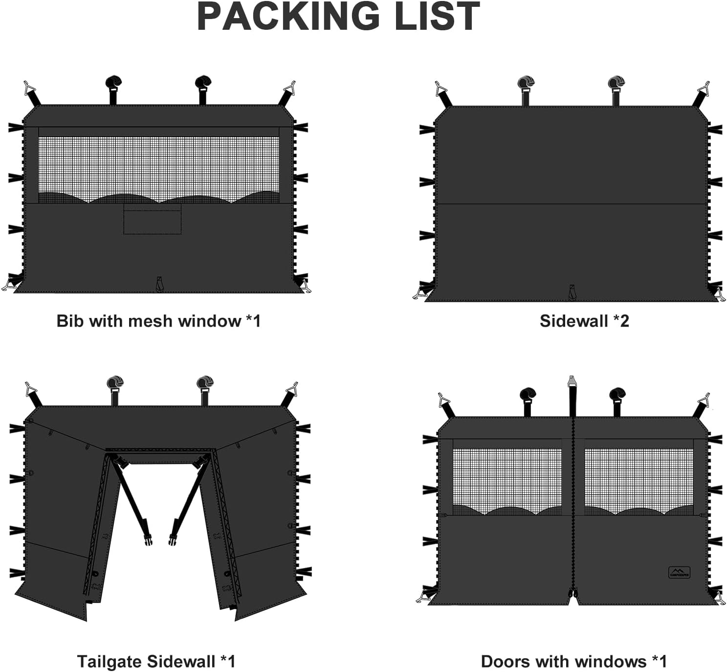 Awning Extended Sidewall - Image 2