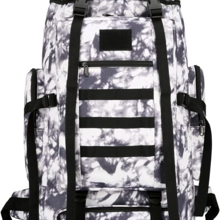 100L Military Rucksack Hiking Backpack for Men 3-Day Assault Pack
