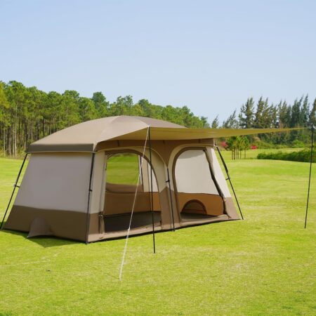 Two-Compartment Inflatable Tent