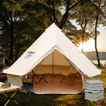 Luxury Cotton Bell-Shaped Tent
